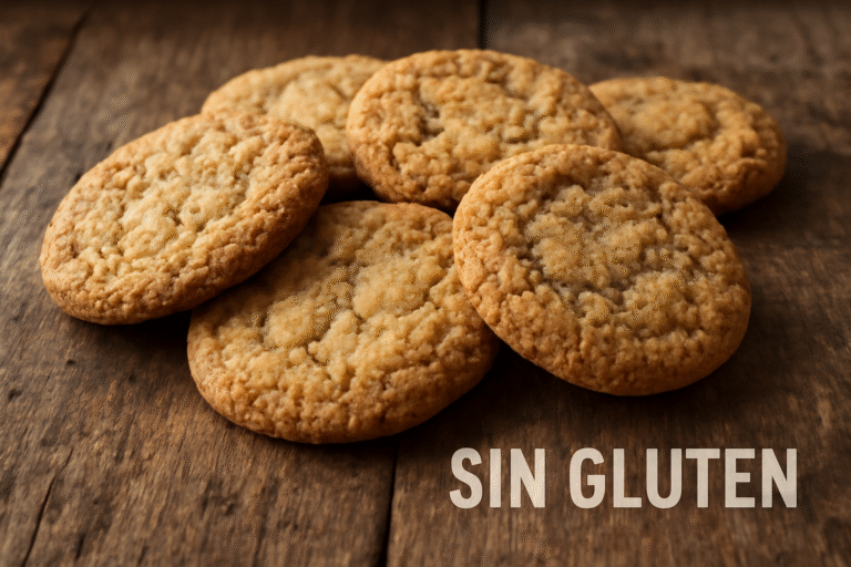 galletas sin gluten receta casera fáciles de hacer