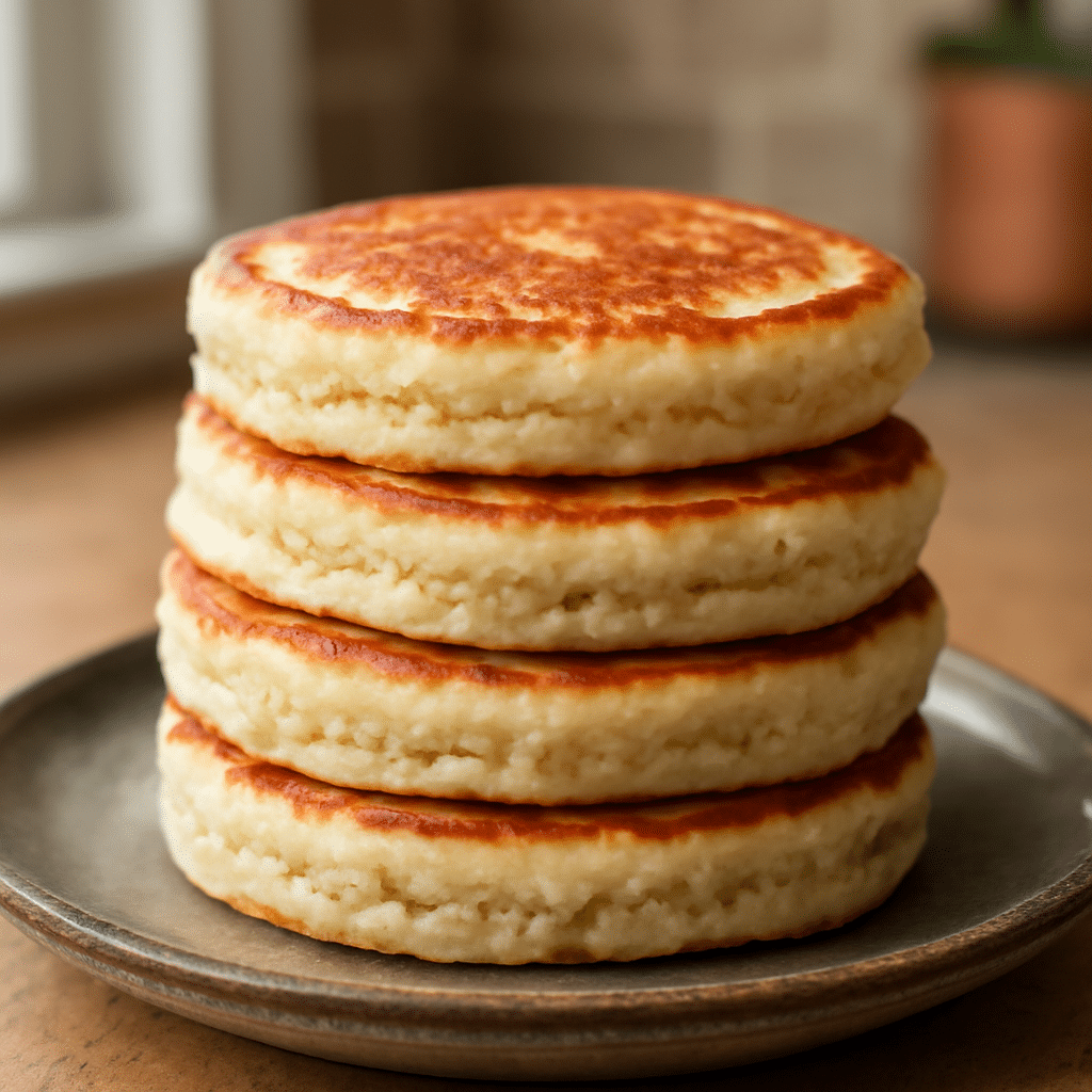Tortitas sin gluten esponjosas y caseras