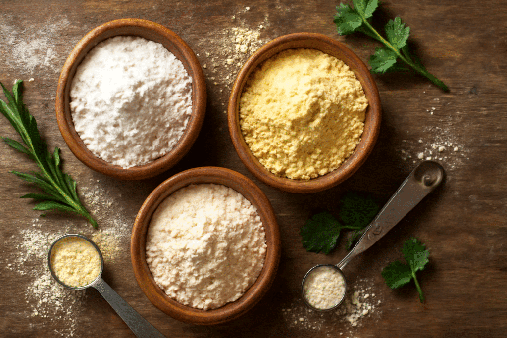 Harinas sin gluten para croquetas