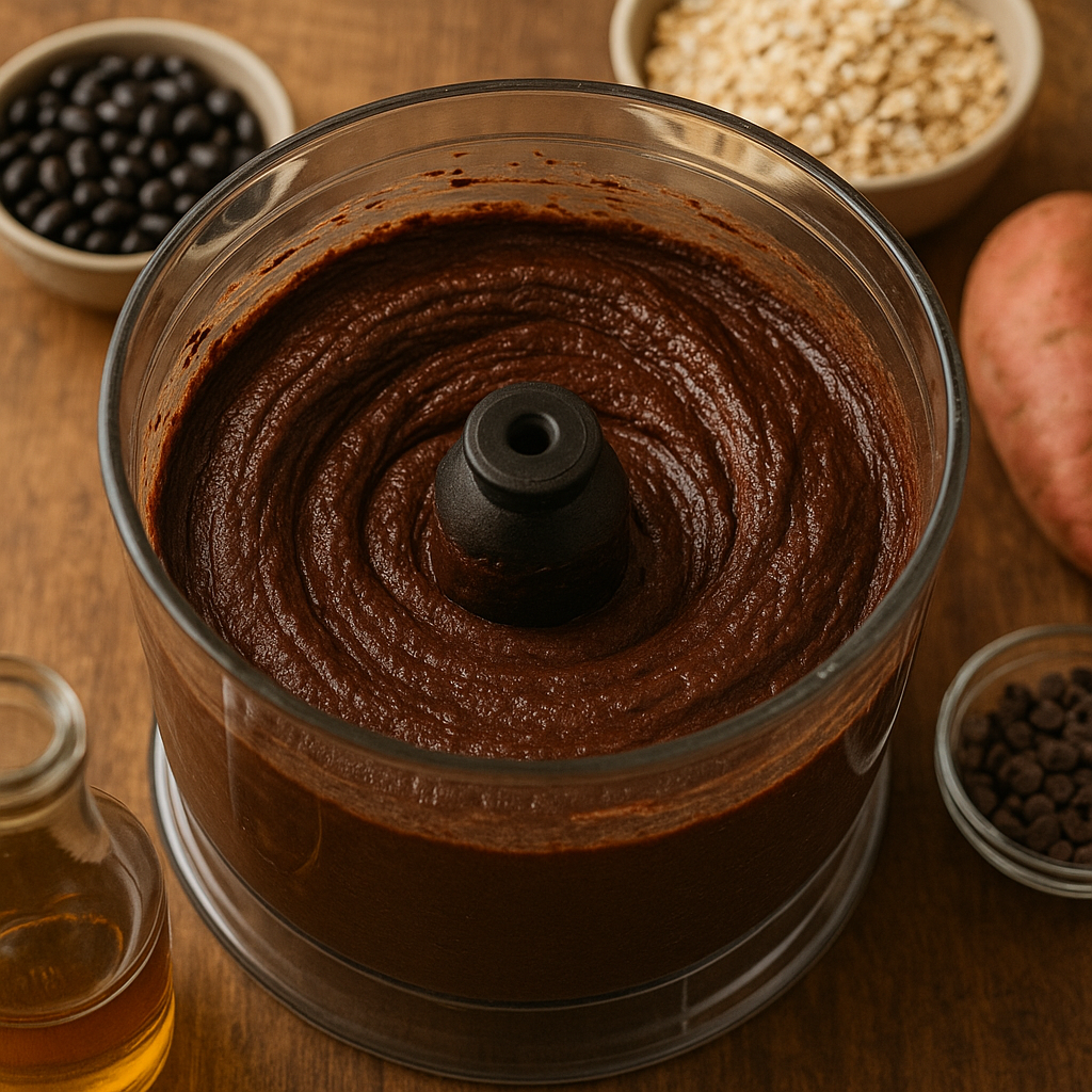 mezcla brownie frijoles negros