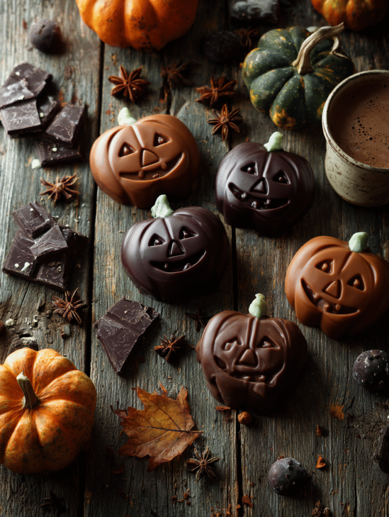 Halloween pumpkin shaped