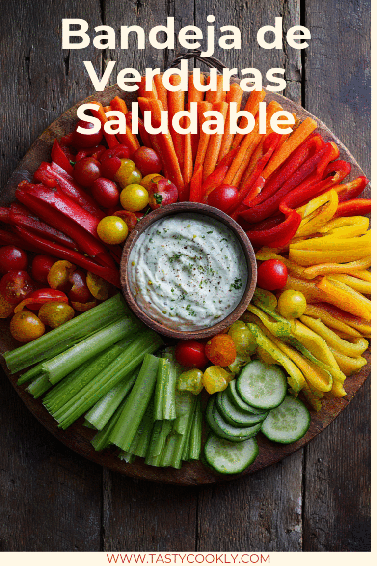 Bandeja de Verduras Saludable