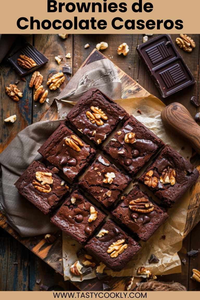 Brownies de Chocolate Casero