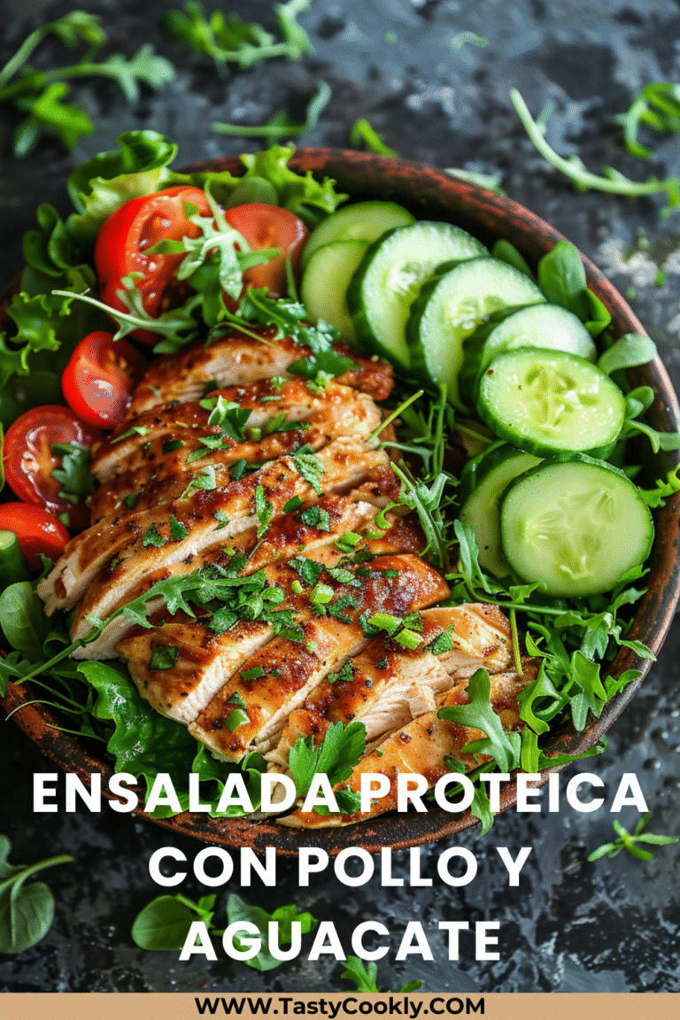 Ensalada Proteica con Pollo