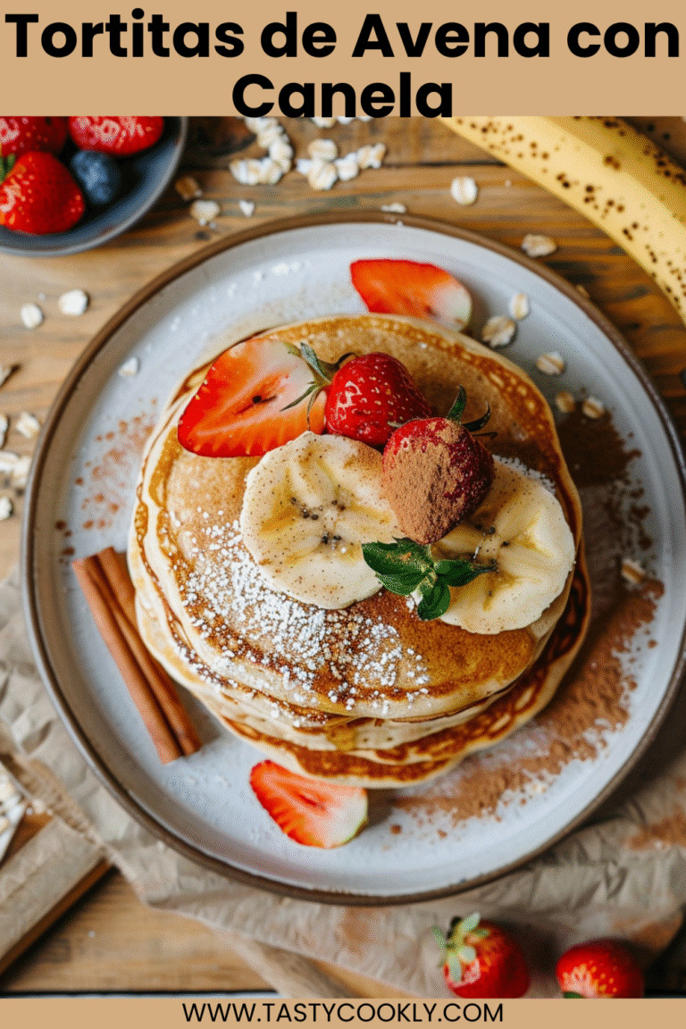 Tortitas de Avena con Canela