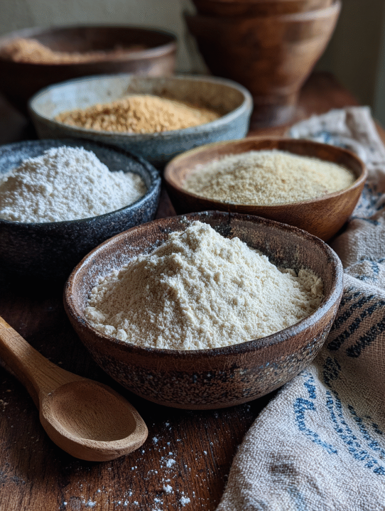 Harinas para pan sin gluten receta en cocina casera