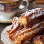 plato de leche frita sin gluten