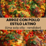 ARROZ CON POLLO ESTILO LATINO