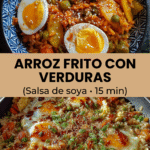 ARROZ FRITO CON VERDURAS