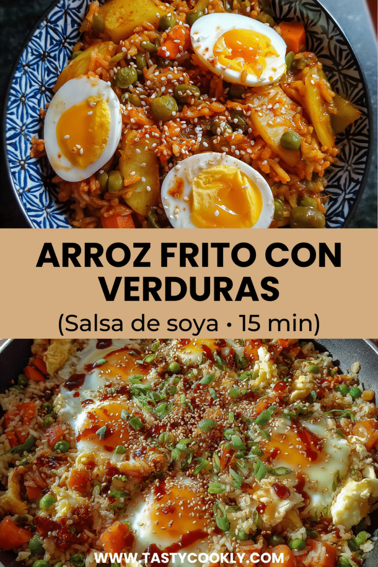 ARROZ FRITO CON VERDURAS