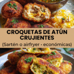 CROQUETAS DE ATUN CRUJIENTES