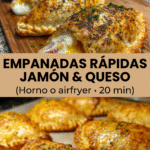 EMPANADAS RAPIDAS JAMON QUESO