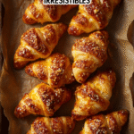 Mini croissants de sobrasada y miel