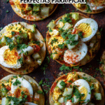 Mini tostadas con ensaladilla rusa