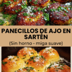 Panecillos de ajo en sartén 3 PANECILLOS DE AJO EN SARTEN