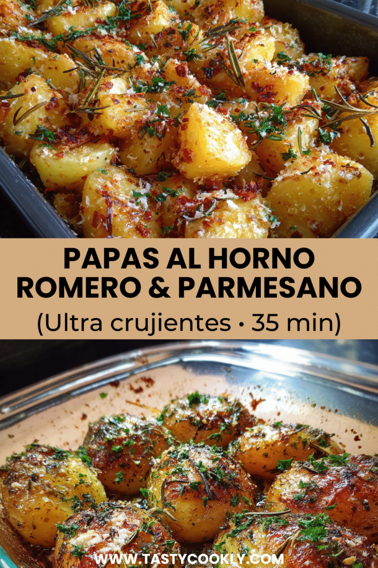 PAPAS AL HORNO ROMERO PARMESANO