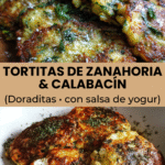 TORTITAS DE ZANAHORIA CALABACIN