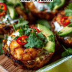 Tartaletas de cangrejo y aguacate