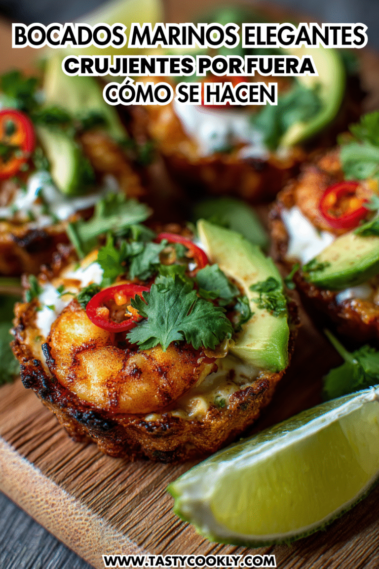 Tartaletas de cangrejo y aguacate